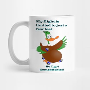 Humor Duck Cartoon Mug